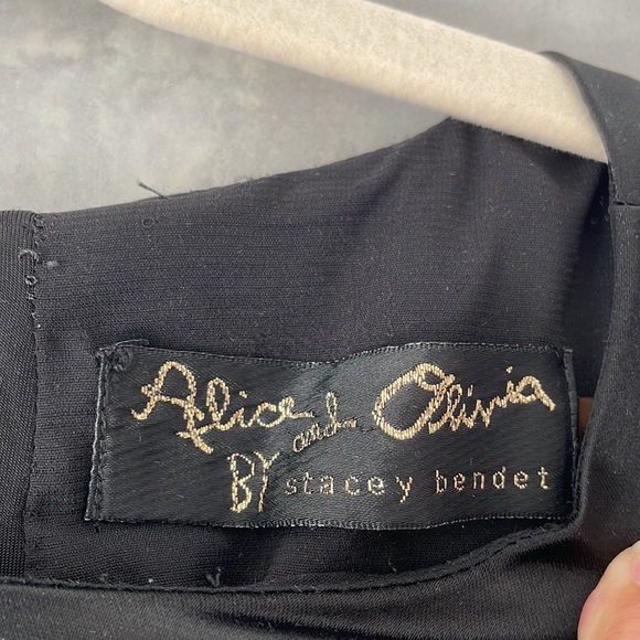 Women’s Alice + Olivia Long Dress W/ Slit - Size 10 - Picture 4 of 10